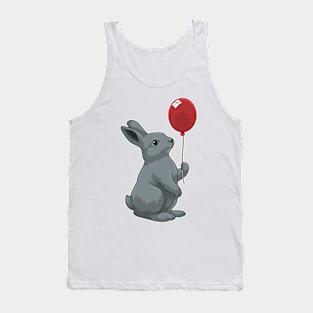 Rabbit with Balloon Tank Top